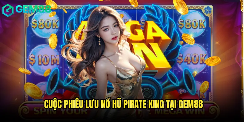 Cuộc phiêu lưu Nổ hũ pirate king tại gem88